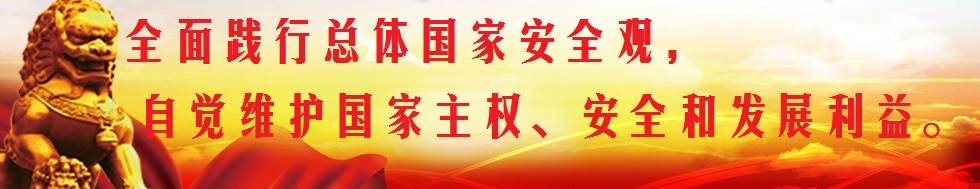 堅(jiān)持總體國家安全觀，構(gòu)筑維護(hù)國家安全鋼鐵長城。