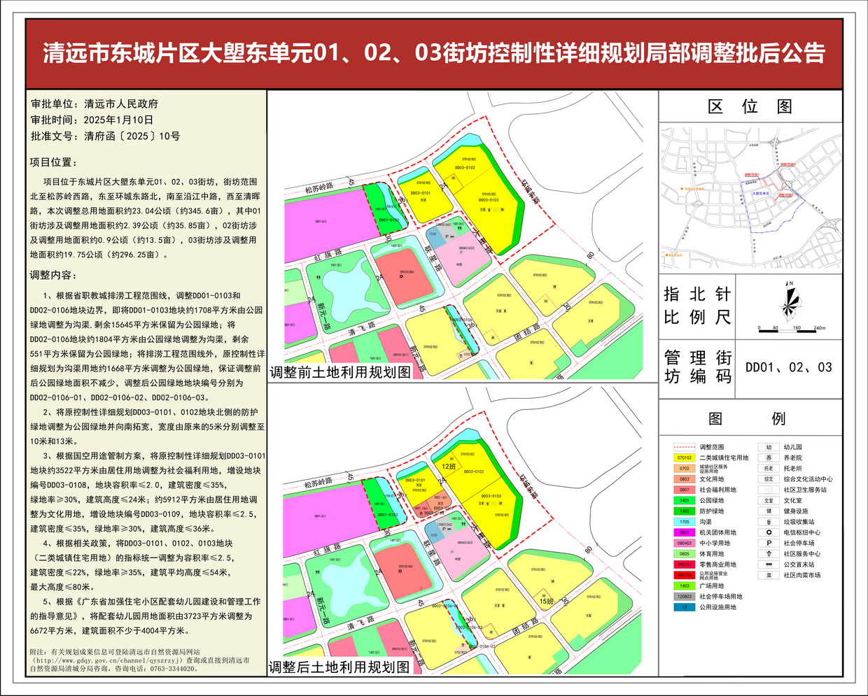 《清遠(yuǎn)市東城片區(qū)大塱東單元01、02、03街坊控制性詳細(xì)規(guī)劃局部調(diào)整》批后公告---s.jpg