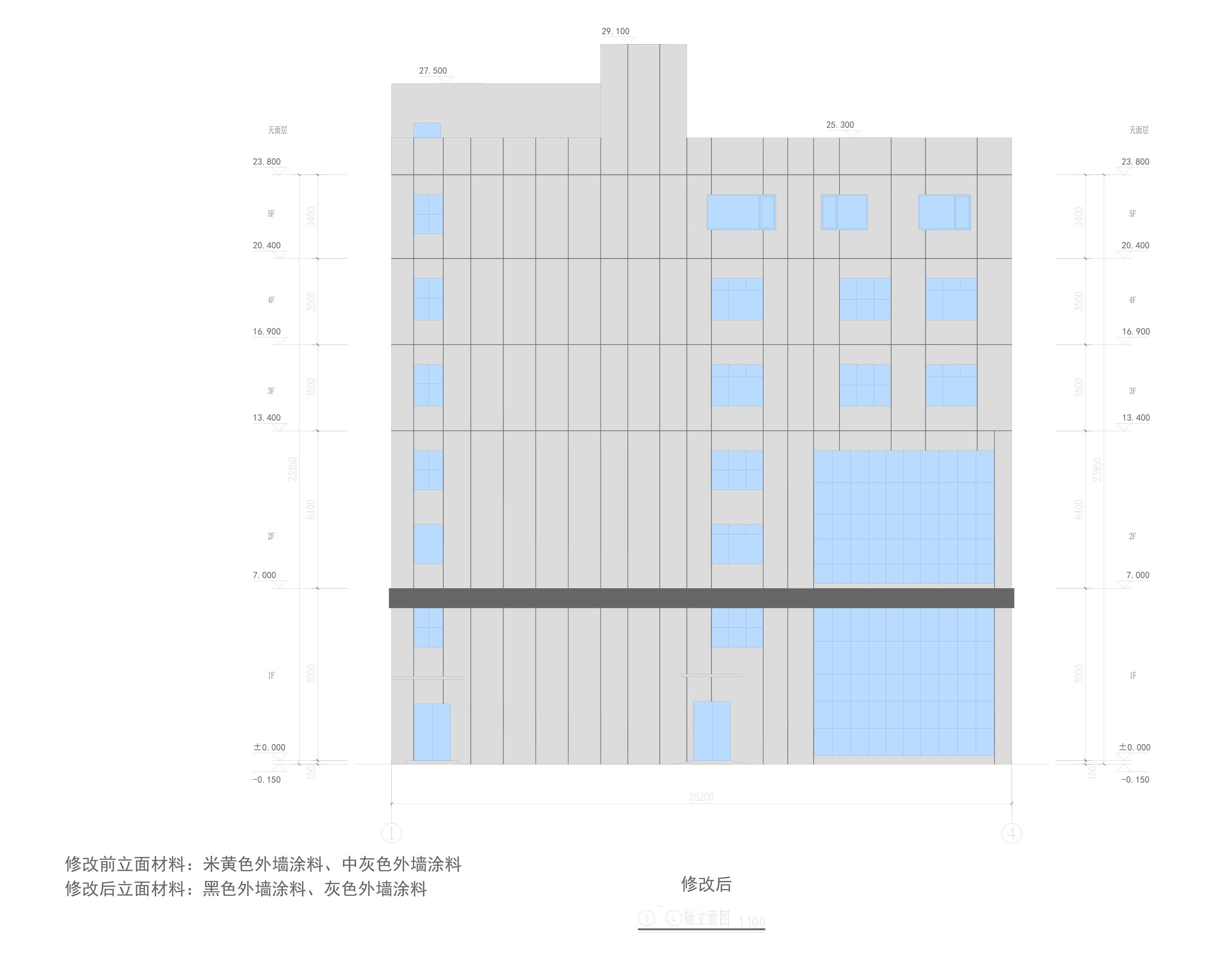 42廠(chǎng)房1-4軸立面圖 副本.jpg