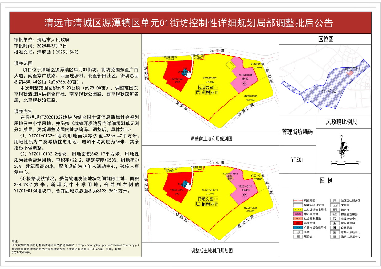 附件：《清遠市清城區(qū)源潭鎮(zhèn)區(qū)單元01街坊控制性詳細規(guī)劃局部調(diào)整 》批后公告---s.jpg