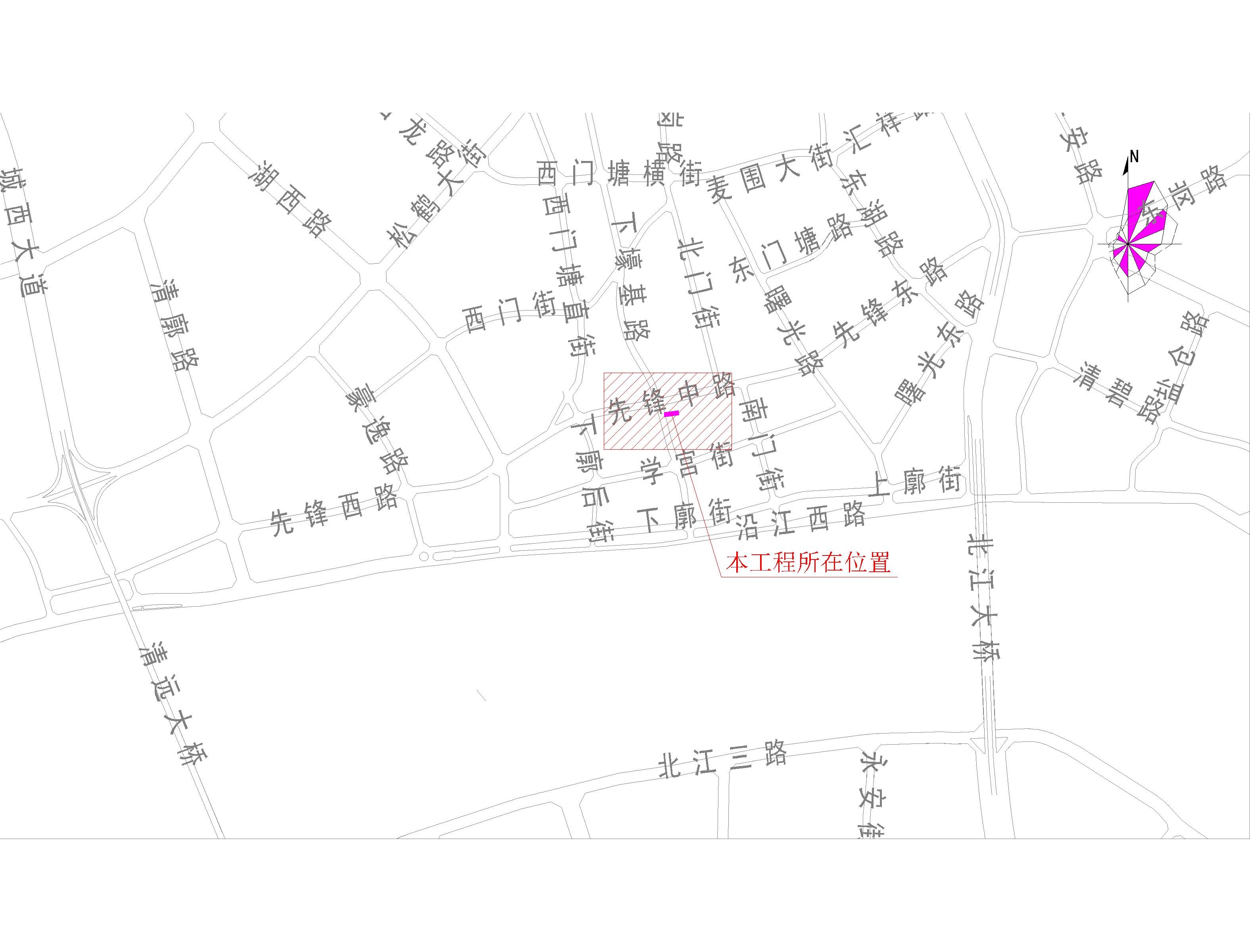 2025.6.11-清遠(yuǎn)市舊城下濠基尊寶披薩市政中壓燃?xì)夤艿拦こ?CCY)-布局1.jpg