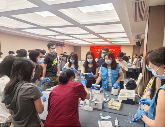 清遠市市場監(jiān)管局舉辦2025年全市食用農(nóng)產(chǎn)品快檢業(yè)務培訓班